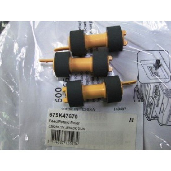 675K47670 Xerox Feed/Retard Roller Xerox Phaser 6280/6180MFP 675K47670 Xerox Feed/Retard Roller Xerox Phaser 6280/6180MFP
