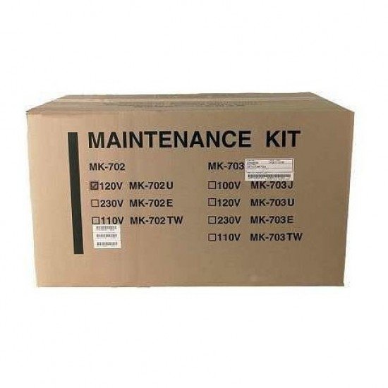 MK-702E Genuine Kyocera MK-702 Maintenance Kit (500,000 pages) for Kyocera FS-9120 Printers MK-702E Genuine Kyocera MK-702 Maintenance Kit (500,000 pages) for Kyocera FS-9120 Printers